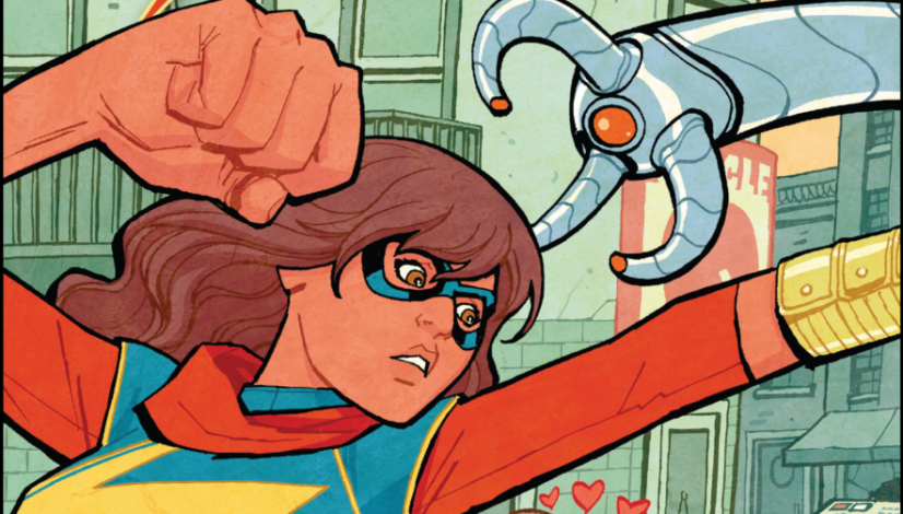 Ms Marvel 2015 Issue #2 Cover by Cliff Chiang